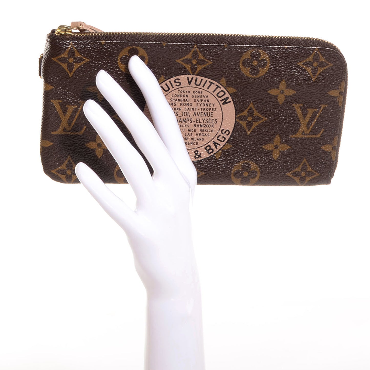 Monogram Complice Trunks and Bags Wallet Beige