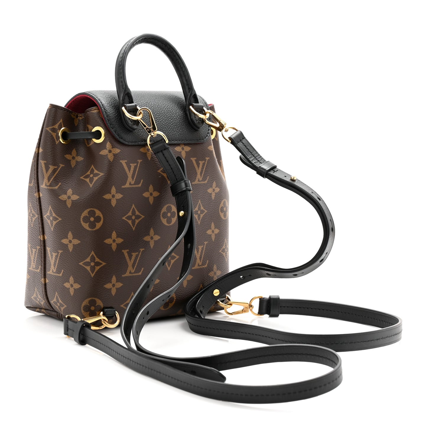 Monogram BB Montsouris NM Backpack Black