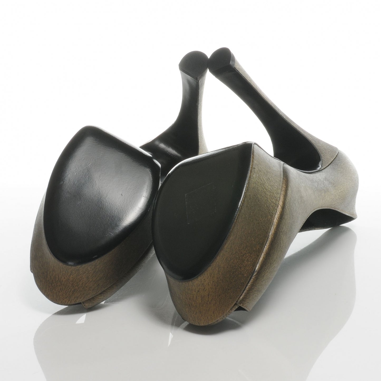Leather Palais 105 Horse Print Pumps 40