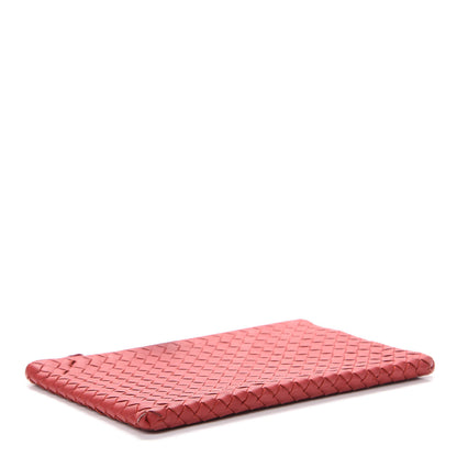 Bottega Veneta Nappa Intrecciato Medium Zip Pouch Fraise 3 of 8