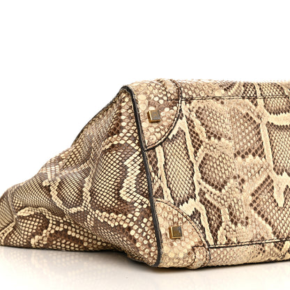Celine Snakeskin Mini Luggage Beige 8 of 18