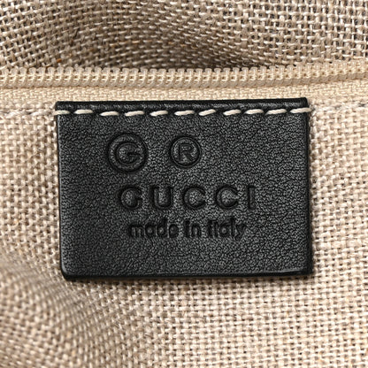 Gucci Soft Microguccissima Small Zippered Satchel Black 5 of 10