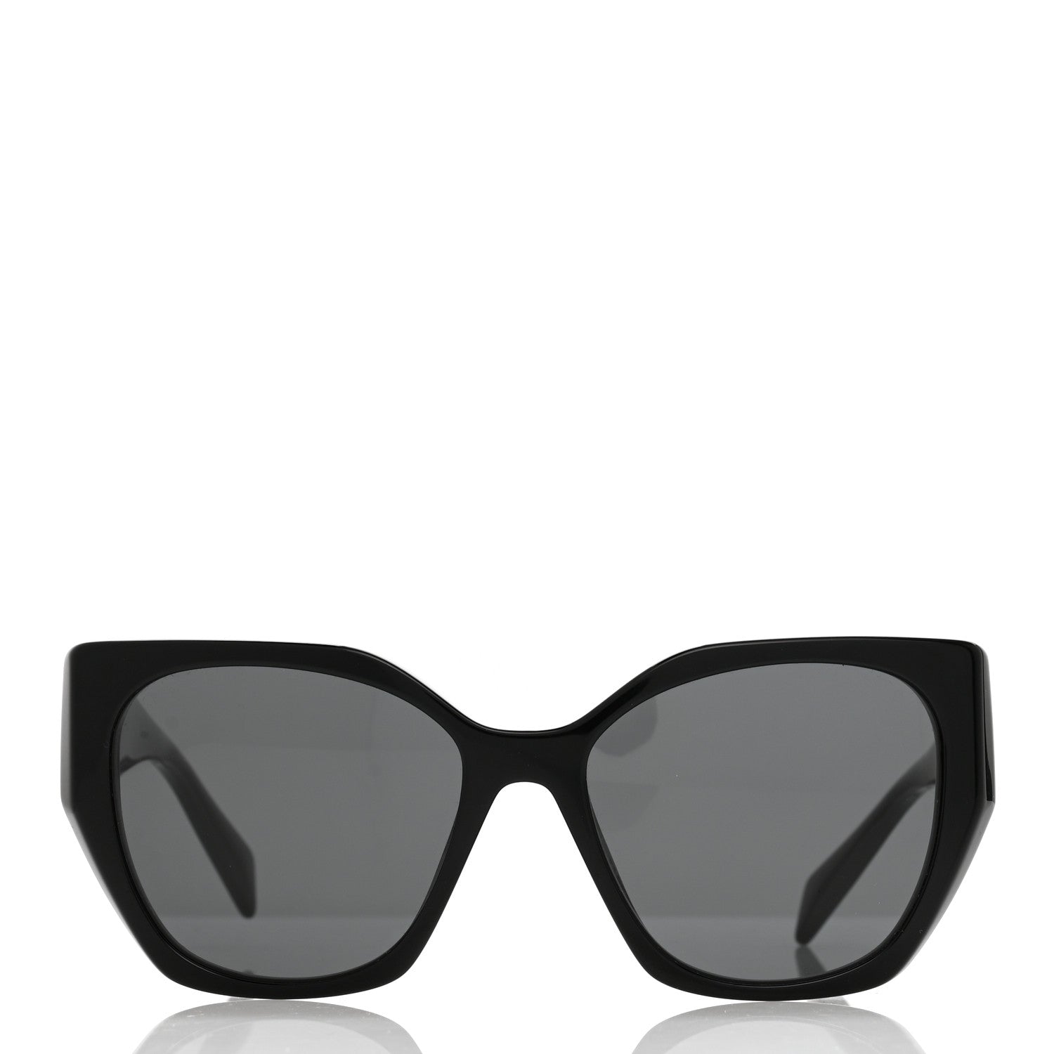 Prada Acetate Symbole Sunglasses SPR 19Z Black 2 of 10