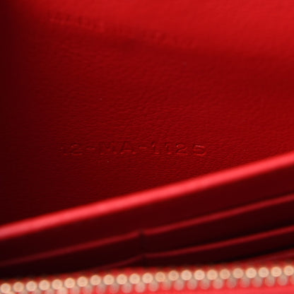 Christian Dior Patent Cannage Miss Dior Promenade Pouch Red 8 of 11