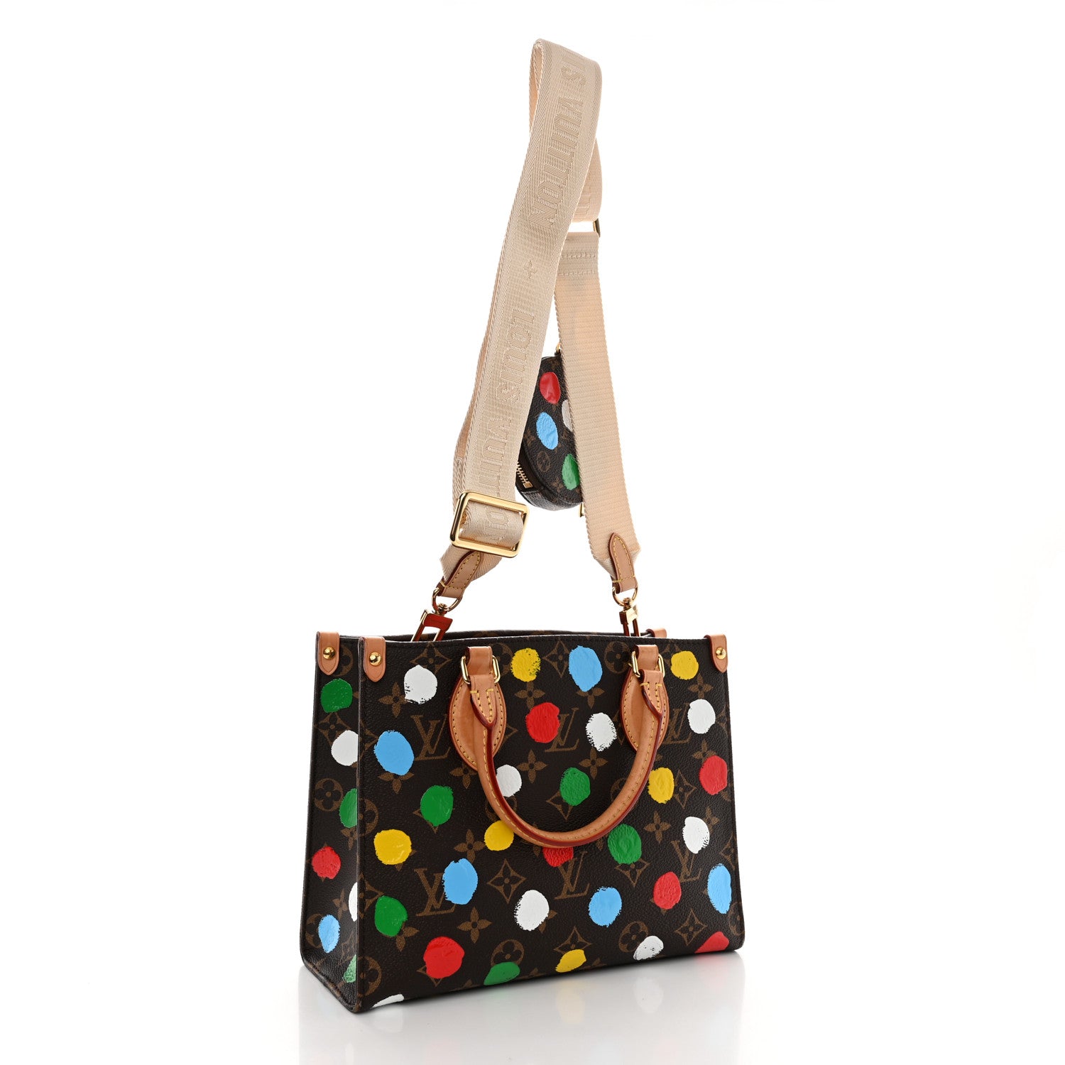 Louis Vuitton LV X YK Monogram Dots Onthego PM Multicolor 3 of 10