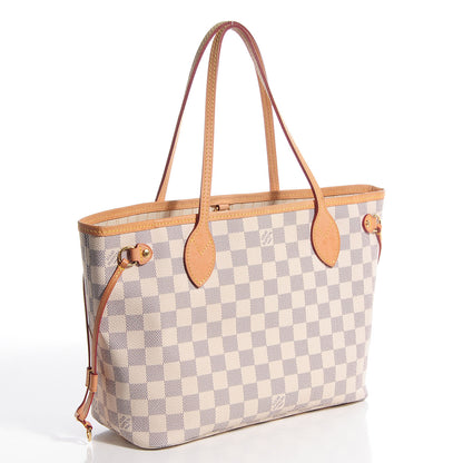 Louis Vuitton Damier Azur Neverfull PM 3 of 7