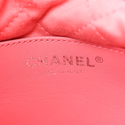 Chanel Shiny Calfskin Quilted Mini Chanel 22 Pink 6 of 11