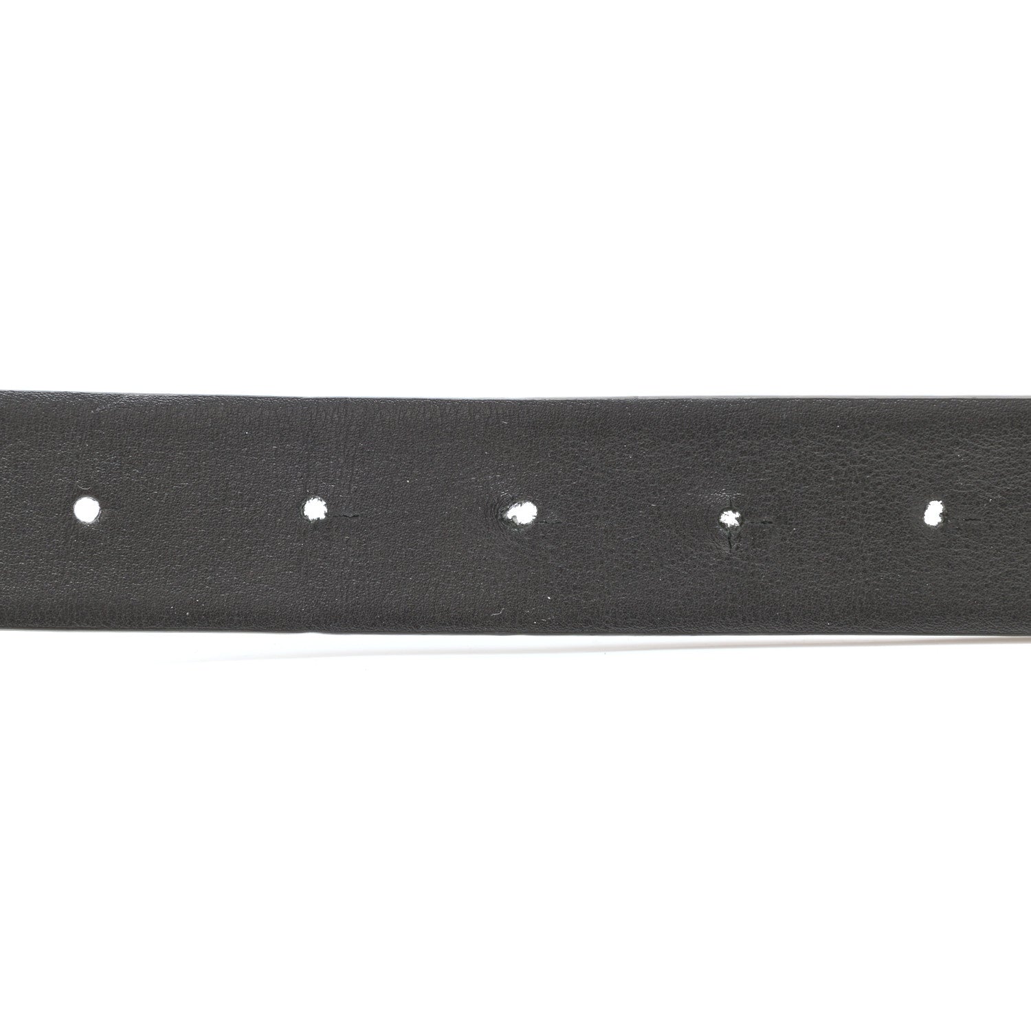Chanel Patent Calfskin CC Reversible Belt 100 40 Black 3 of 5