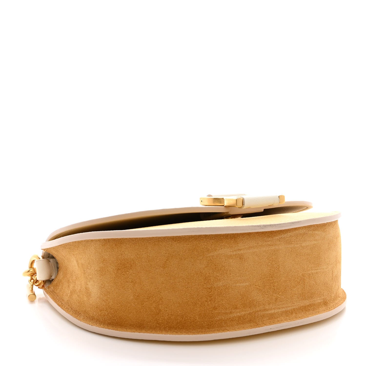Chloe Calfskin Marcie Chain Flap Bag Misty Ivory 4 of 10