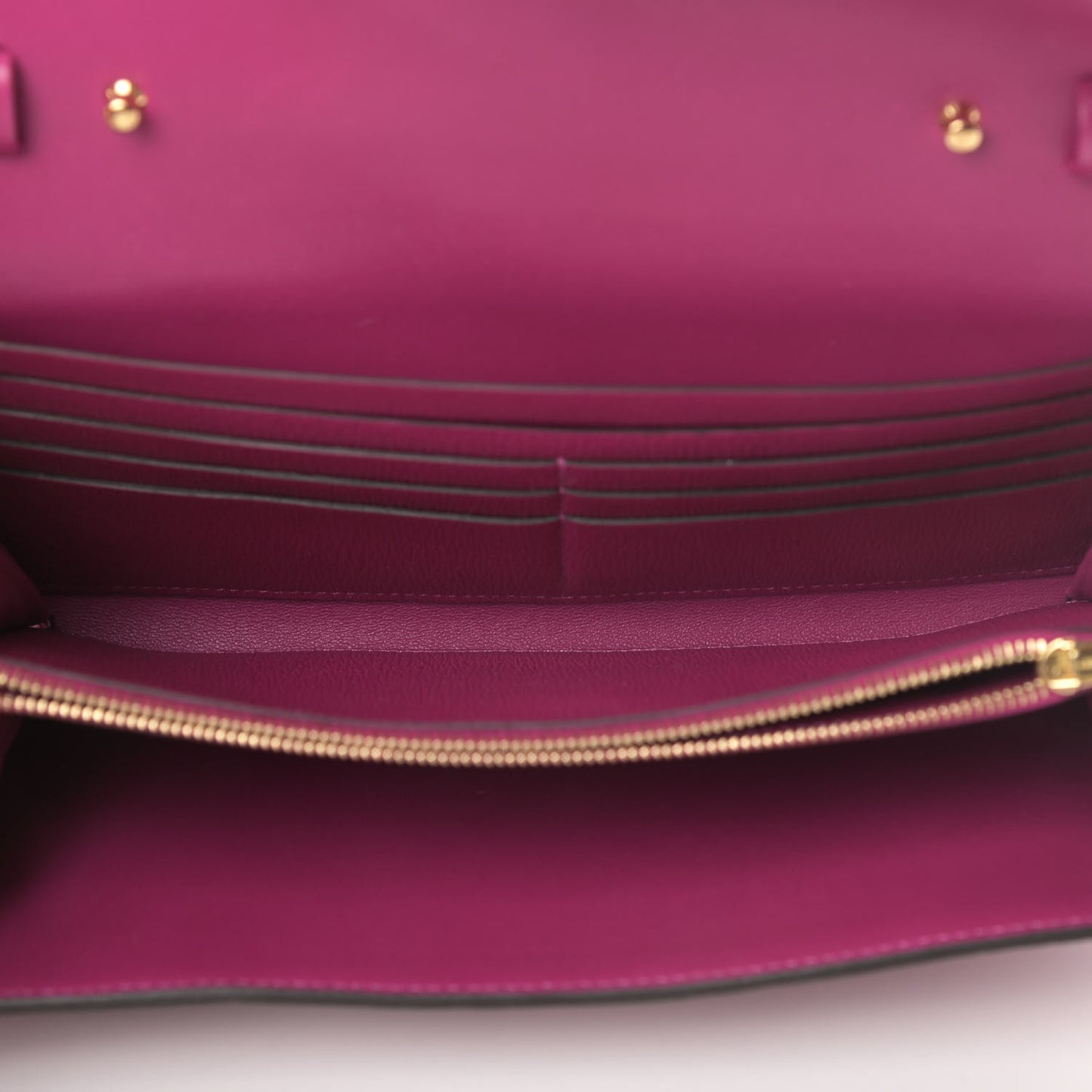 Matte Alligator Constance Long Wallet To Go Rose Scheherazade