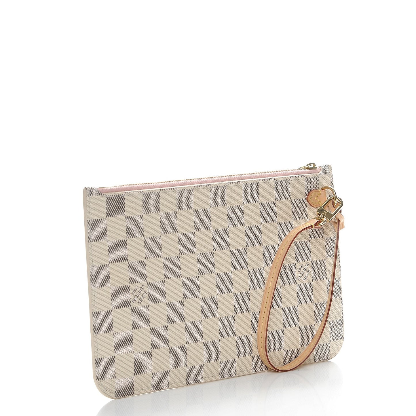 Damier Azur Neverfull MM GM Pochette Rose Ballerine