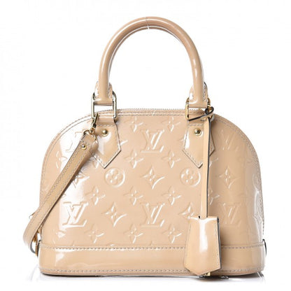 Louis Vuitton Vernis Alma BB Dune 1 of 10