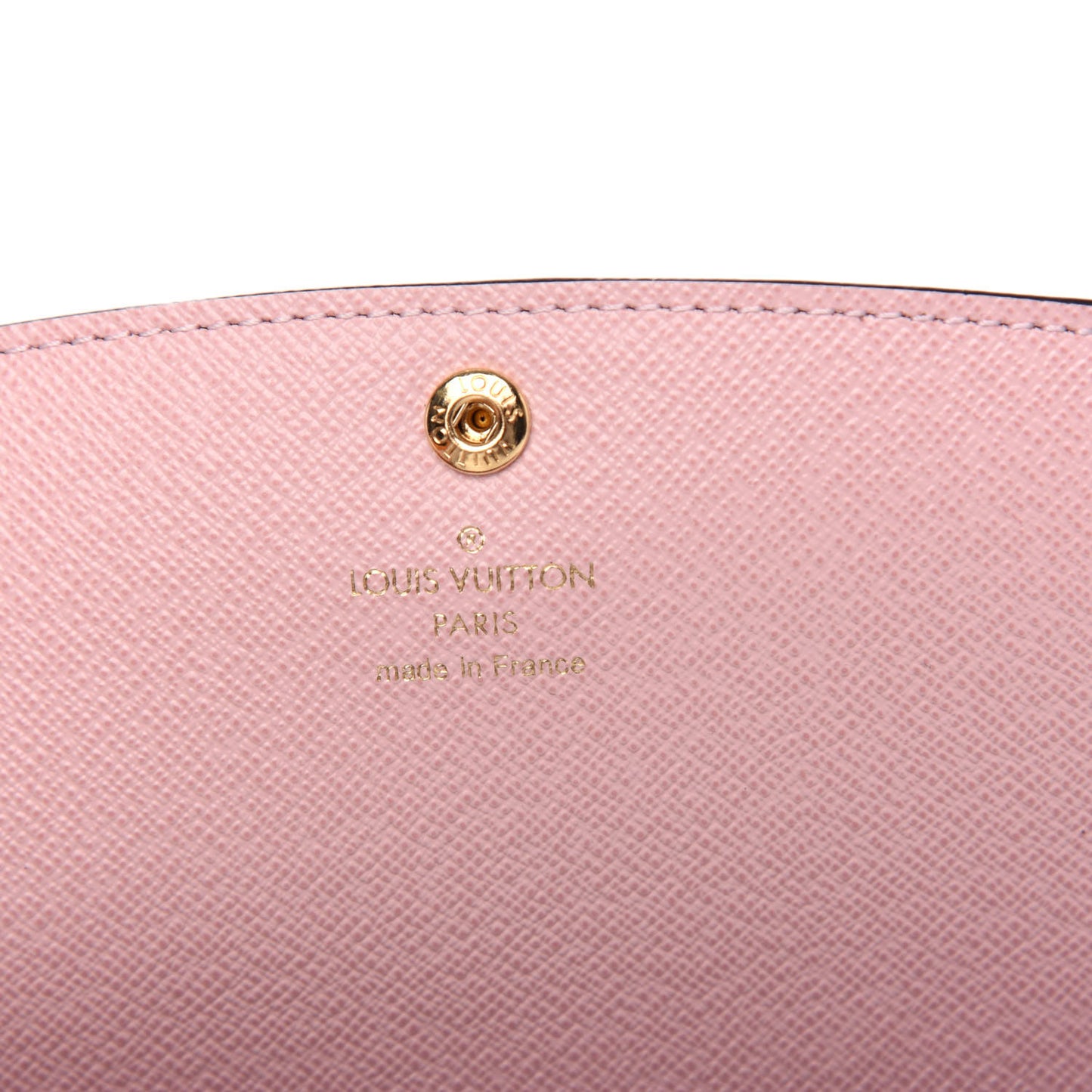 Monogram Emilie Wallet Rose Ballerine