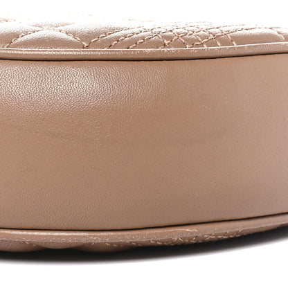 Burberry Lambskin Quilted New Louise Bag Camel 10 of 11