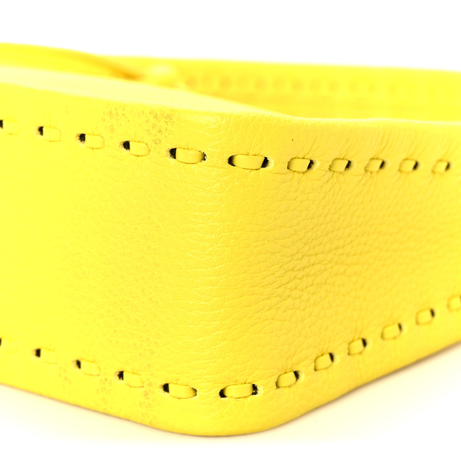 Fendi Cuoio Roma Sellerissima Nappa Sintetica Tape Stitch Mini Fendessence Shoulder Bag Pomelo 11 of 11