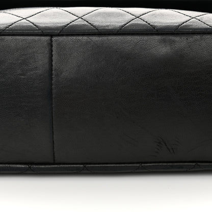 Chanel Lambskin Quilted Medium Single Flap Black 15 of 19
