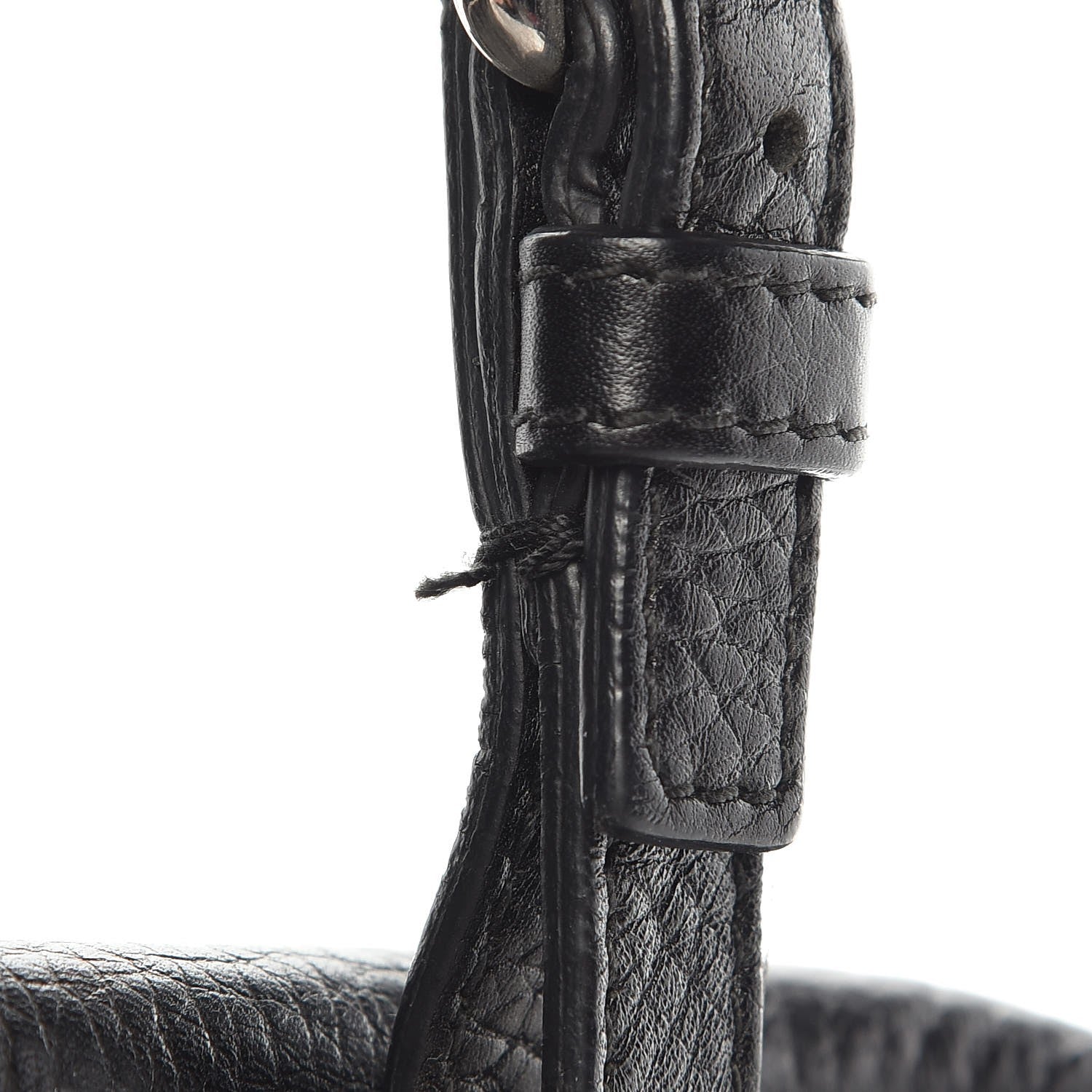 Prada Vitello Daino Print Logo Bowler Black 13 of 15