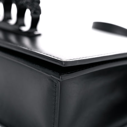 Alexander McQueen Calfskin Knuckle Shoulder Bag Black 9 of 22