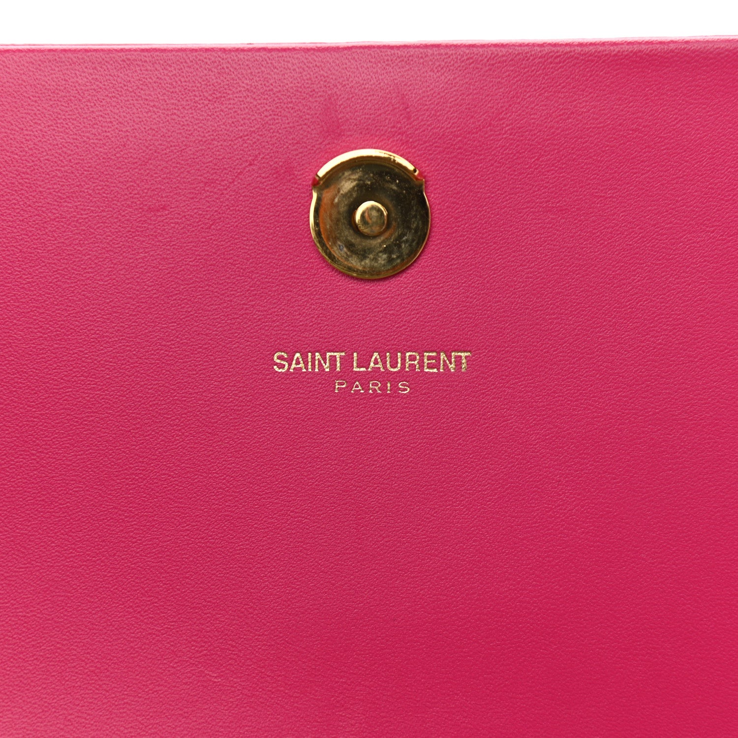 Saint Laurent Smooth Calfskin Medium Classic Monogram Kate Tassel Satchel Fuchsia 7 of 11
