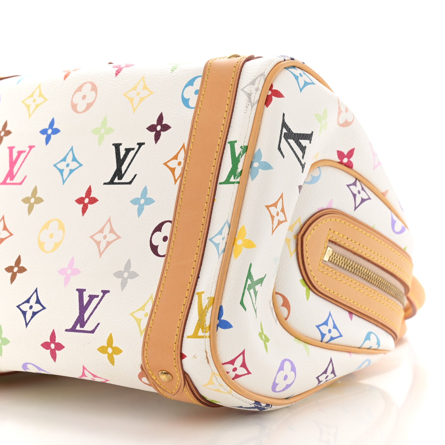 Louis Vuitton Monogram Multicolor Priscilla White 10 of 14