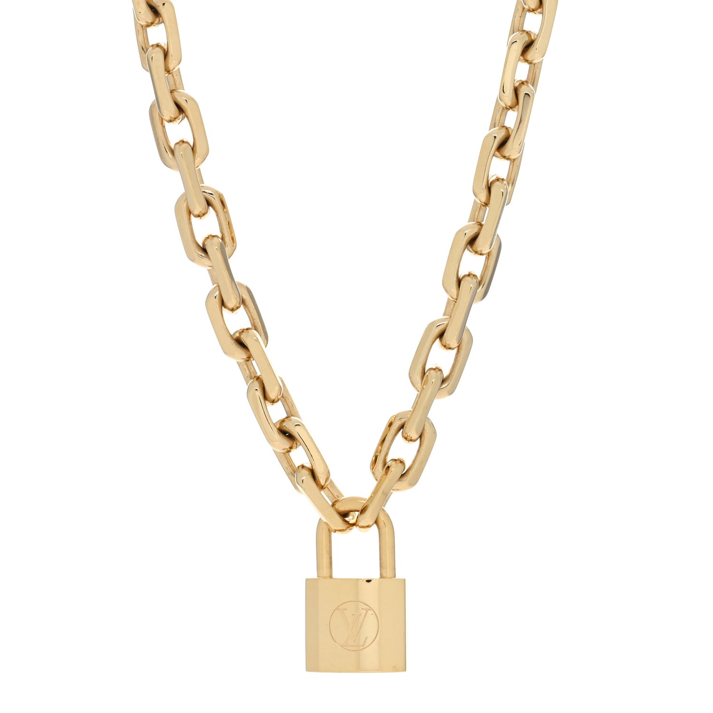LV Edge Necklace Cadenas Gold