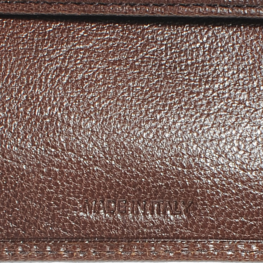 Prada Soft Goatskin Bi-Fold Wallet Moro 6 of 8
