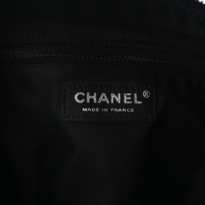 Chanel Tweed Lambskin Large Girl Bag Navy Blue Pink 6 of 10