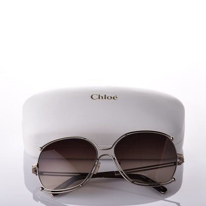 Chloe Oversized Square Isadora Sunglasses CE129S Rose 7 of 7