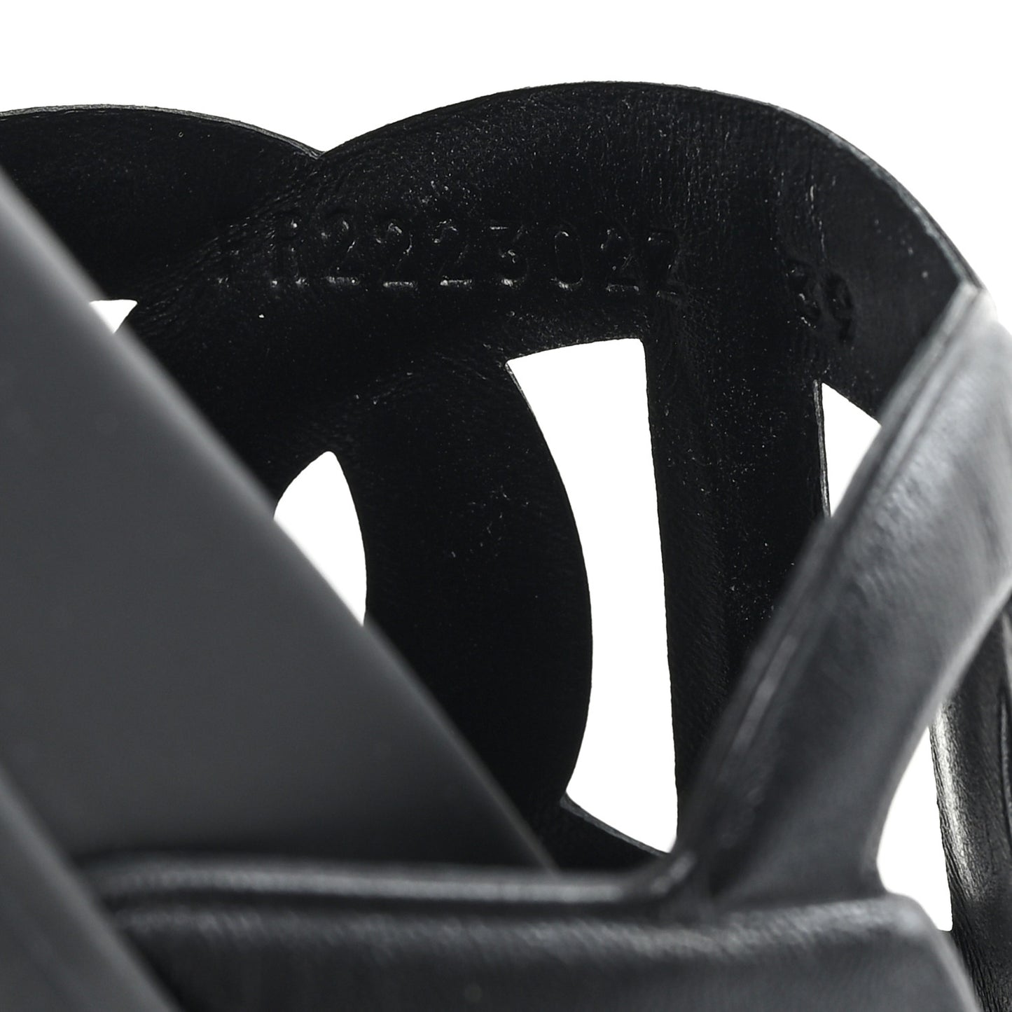 Nappa Extra Sandals 39 Black