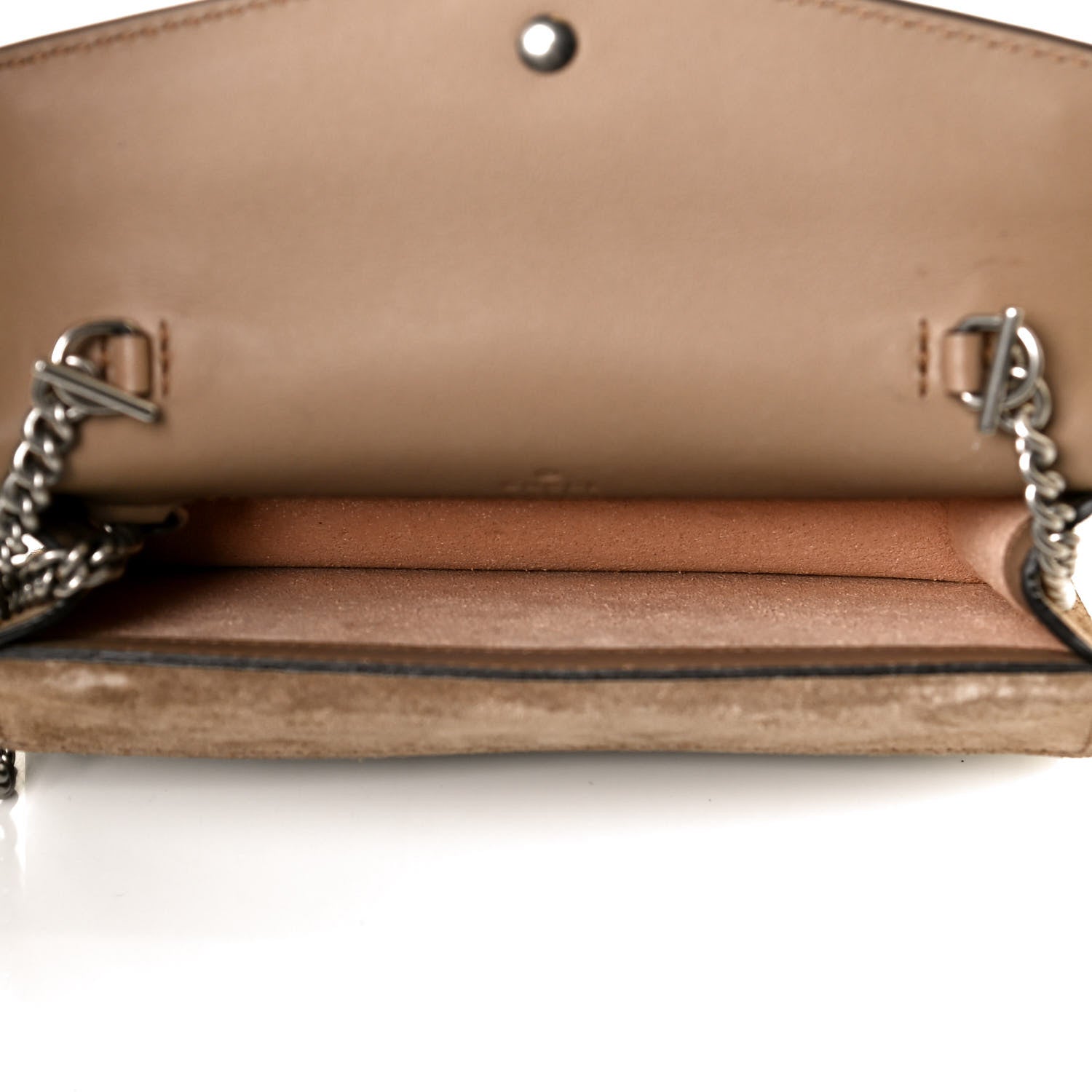 Gucci GG Supreme Monogram Super Mini Dionysus Shoulder Bag Taupe 5 of 12