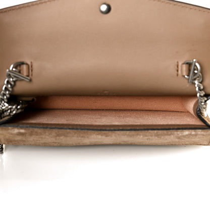 Gucci GG Supreme Monogram Super Mini Dionysus Shoulder Bag Taupe 5 of 12