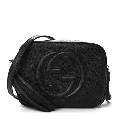 Gucci Pebbled Calfskin Small Soho Disco Bag Black 1 of 12