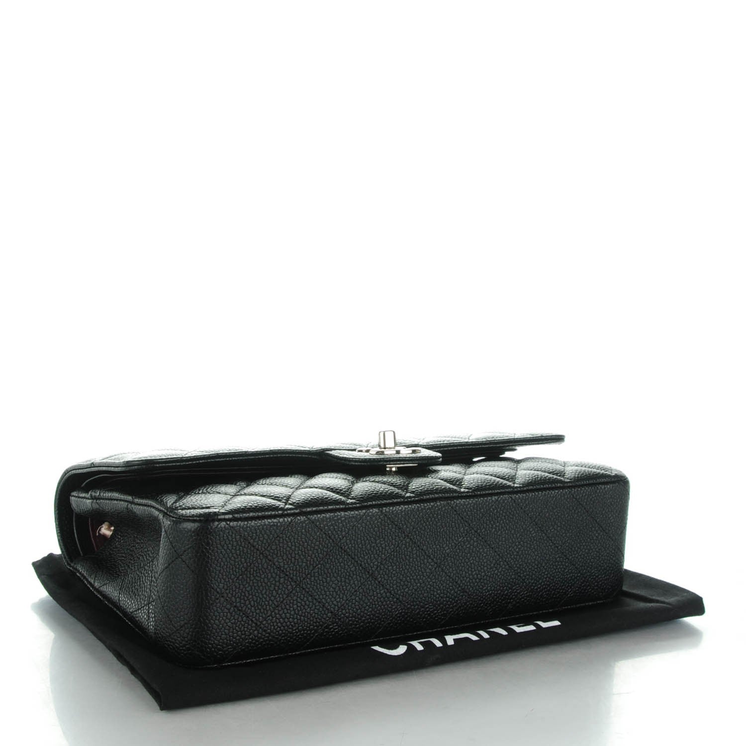Chanel Caviar Quilted Medium Double Flap Black 4 of 8