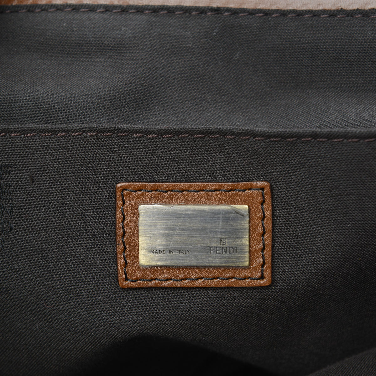 Nappa Calfskin Large B Tote Tan