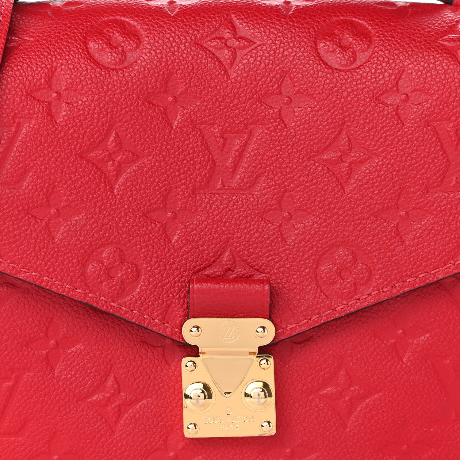 Louis Vuitton Empreinte Pochette Metis Scarlet 13 of 20