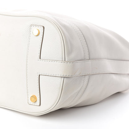 Tom Ford Calfskin Zip Hobo White 9 of 9