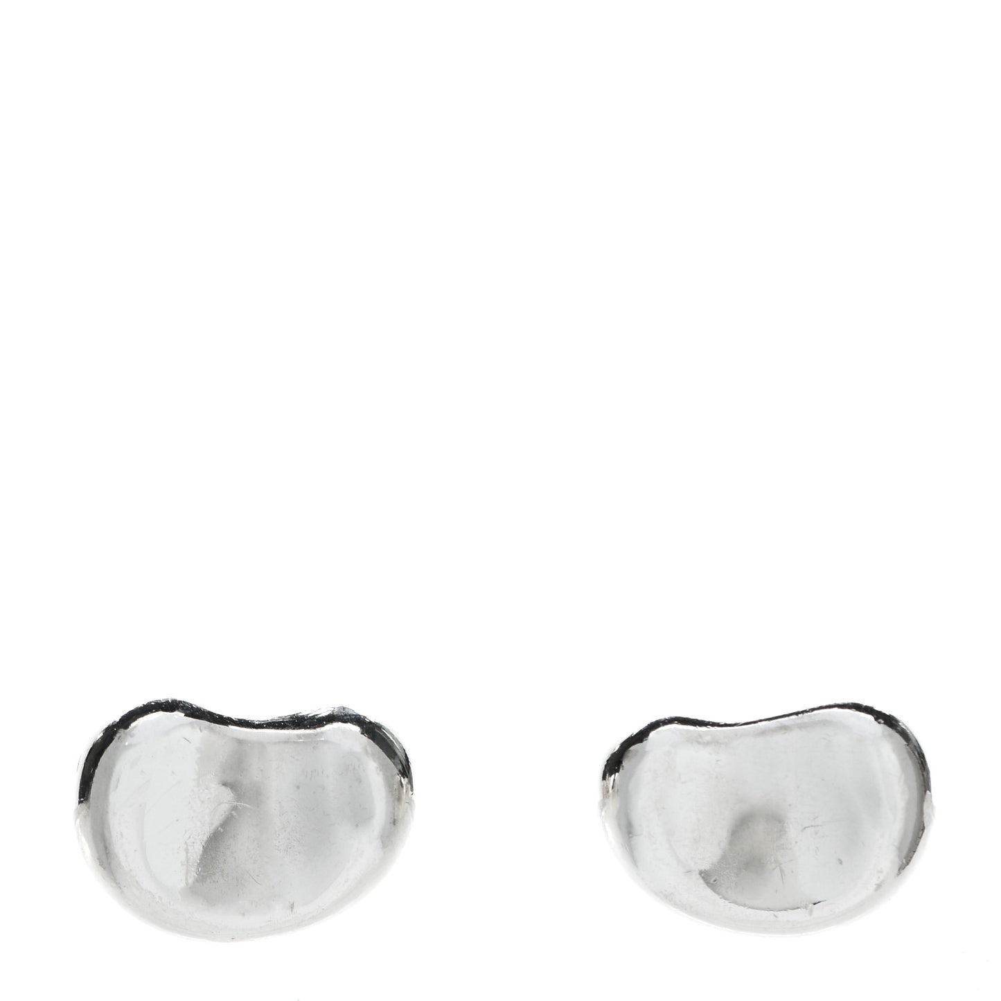 Sterling Silver 9mm Elsa Peretti Bean Earrings