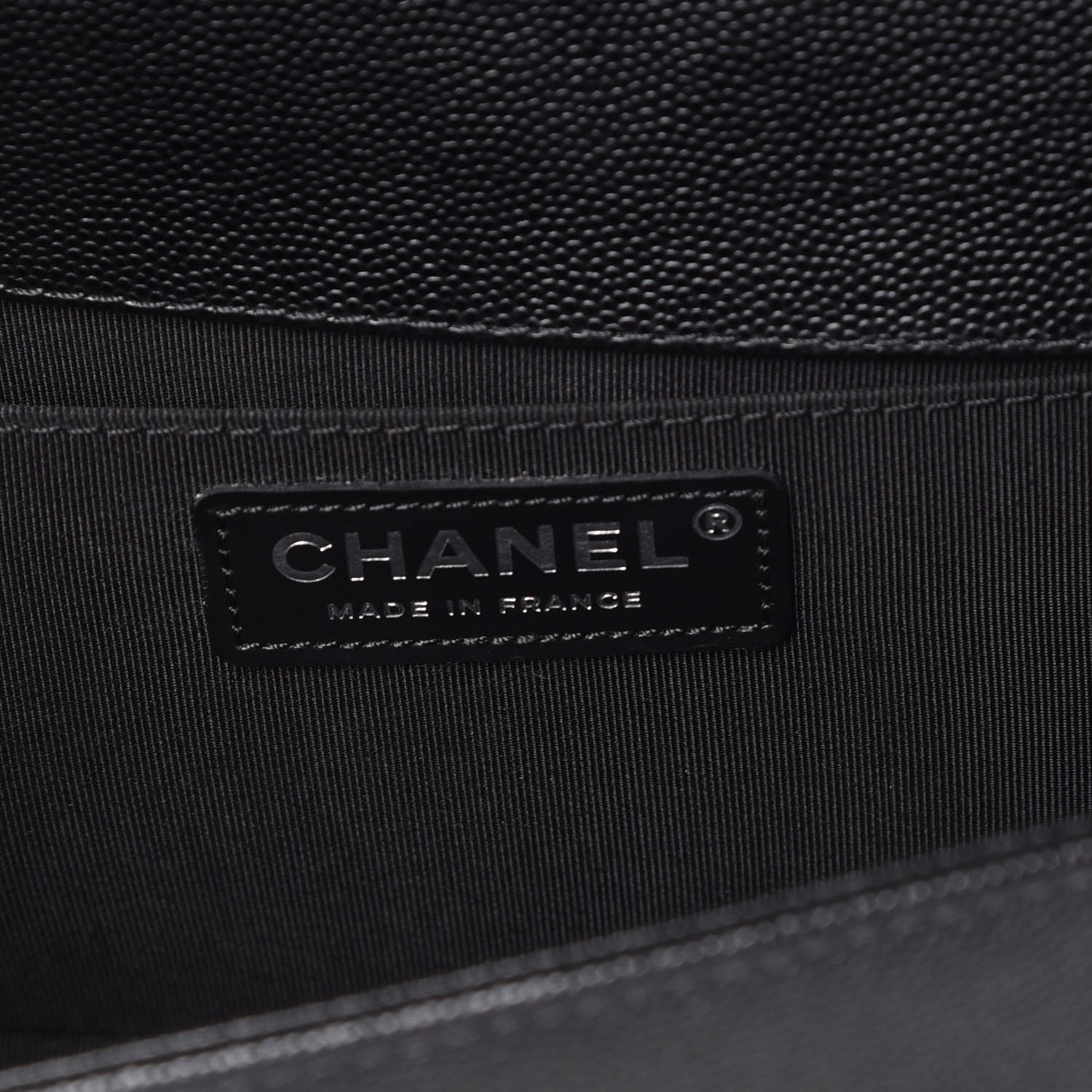 Chanel Caviar Quilted Medium Boy Flap Black 6 of 10