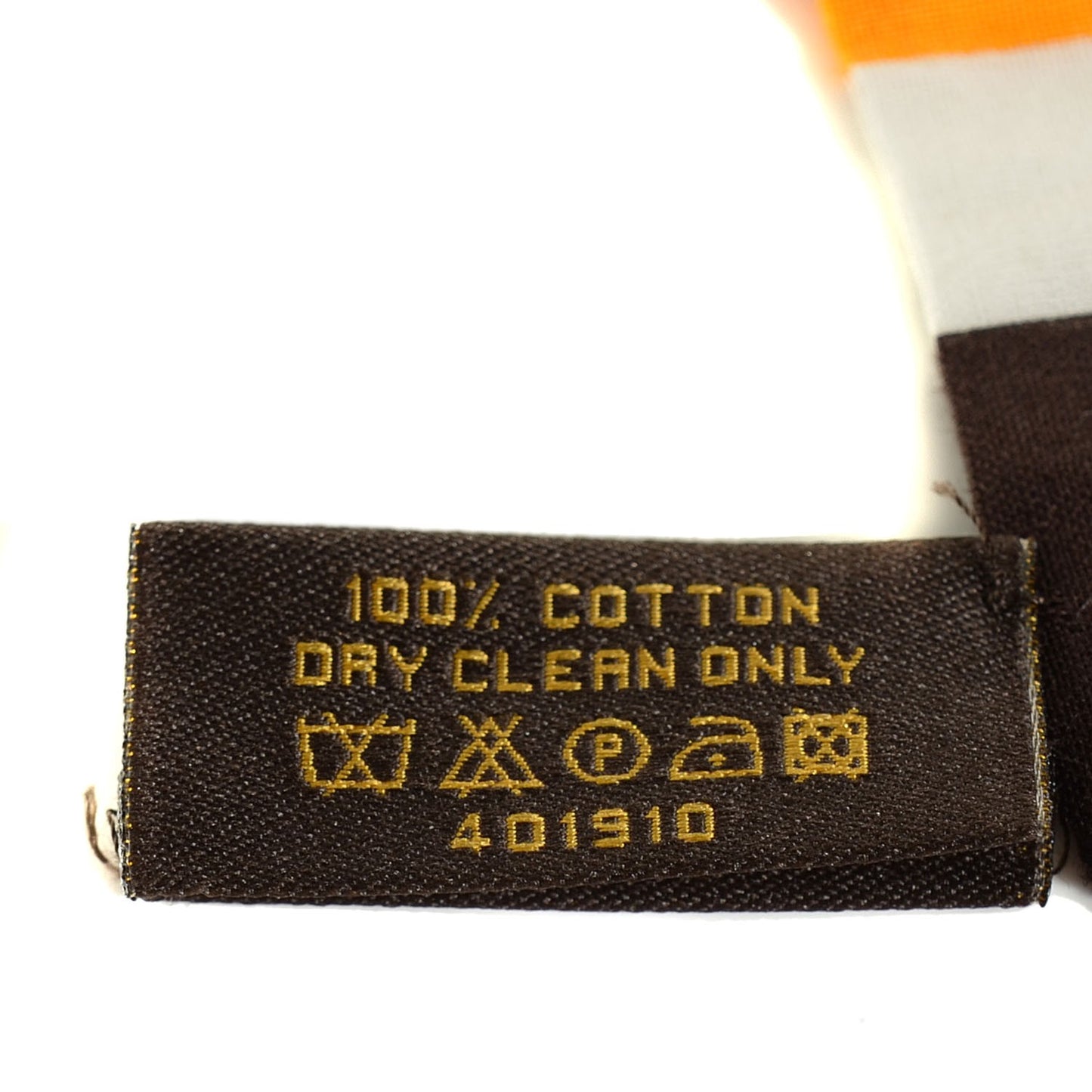 Cotton Monogram Groom Bandeau Scarf