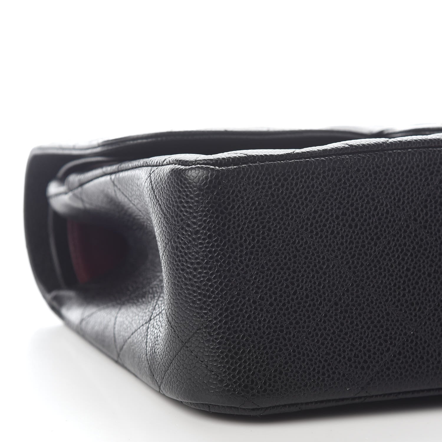 Chanel Caviar Quilted Jumbo Double Flap Black 8 of 9