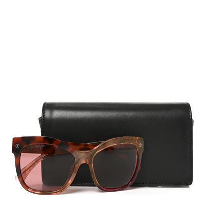 Chanel Acetate Square CC Sunglasses 71347A Tortoise Pink 7 of 7