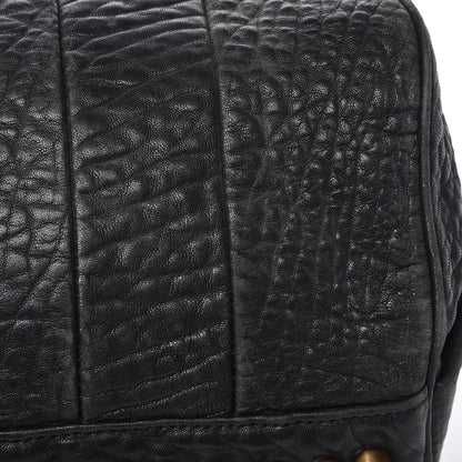 Alexander Wang Pebbled Lambskin Rocco Black Antique Brass Hardware 11 of 12