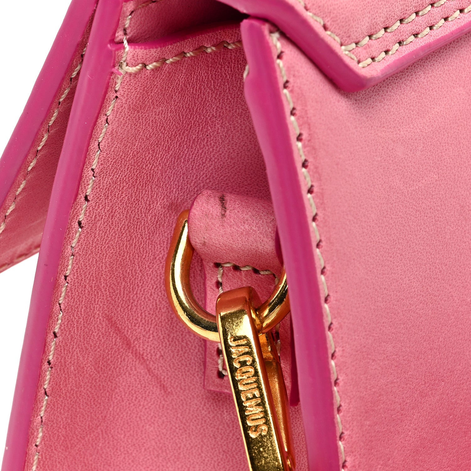 Jacquemus Nubuck Le Chiquito Moyen Pink 13 of 14