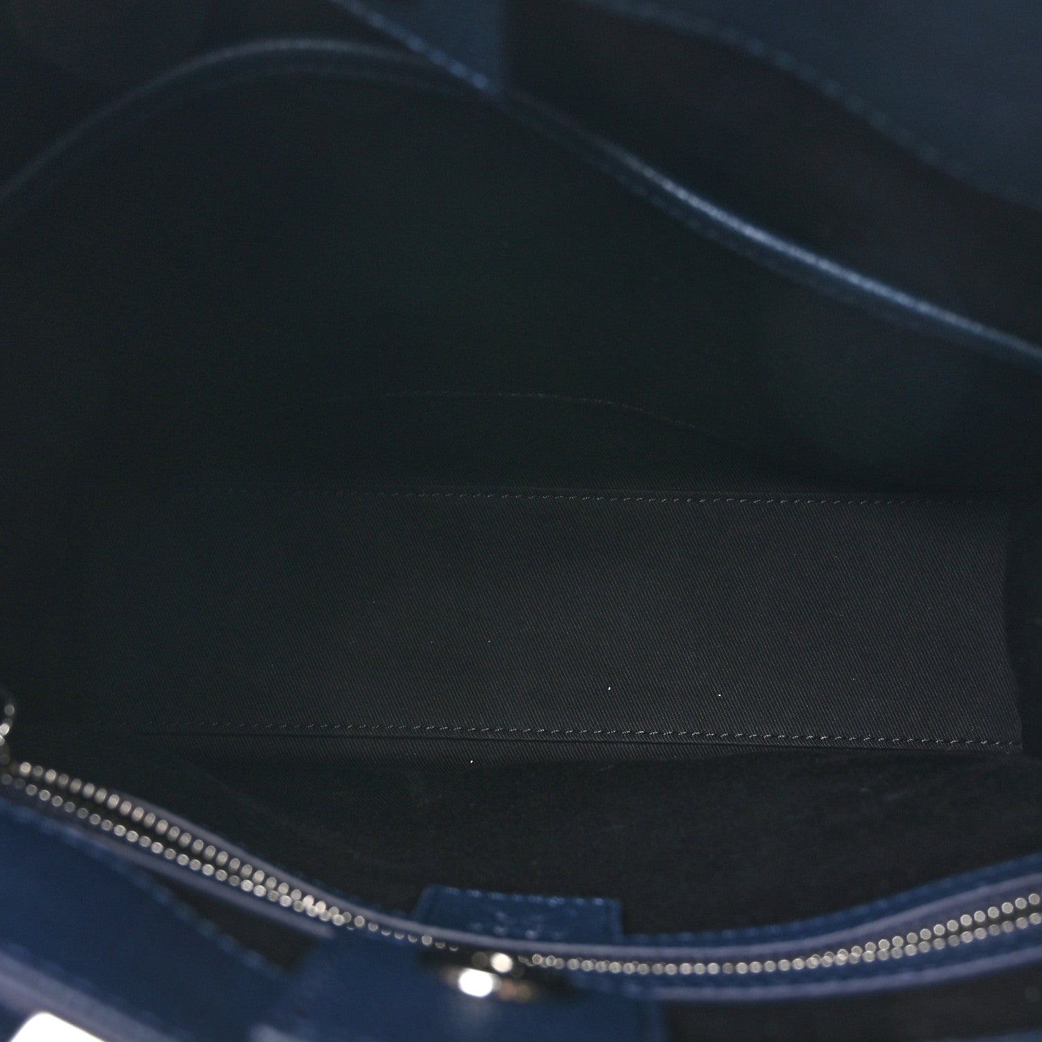 MCM Grained Calfskin Camouflage Small Aren Tote Navy 5 of 10