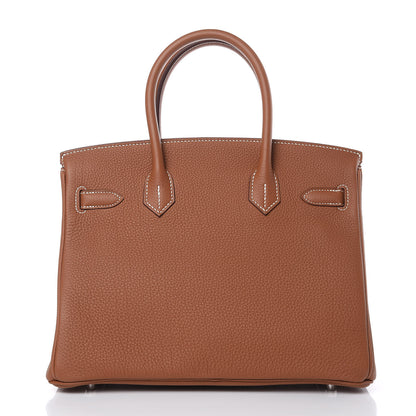 Hermes Togo Birkin 30 Gold 4 of 30