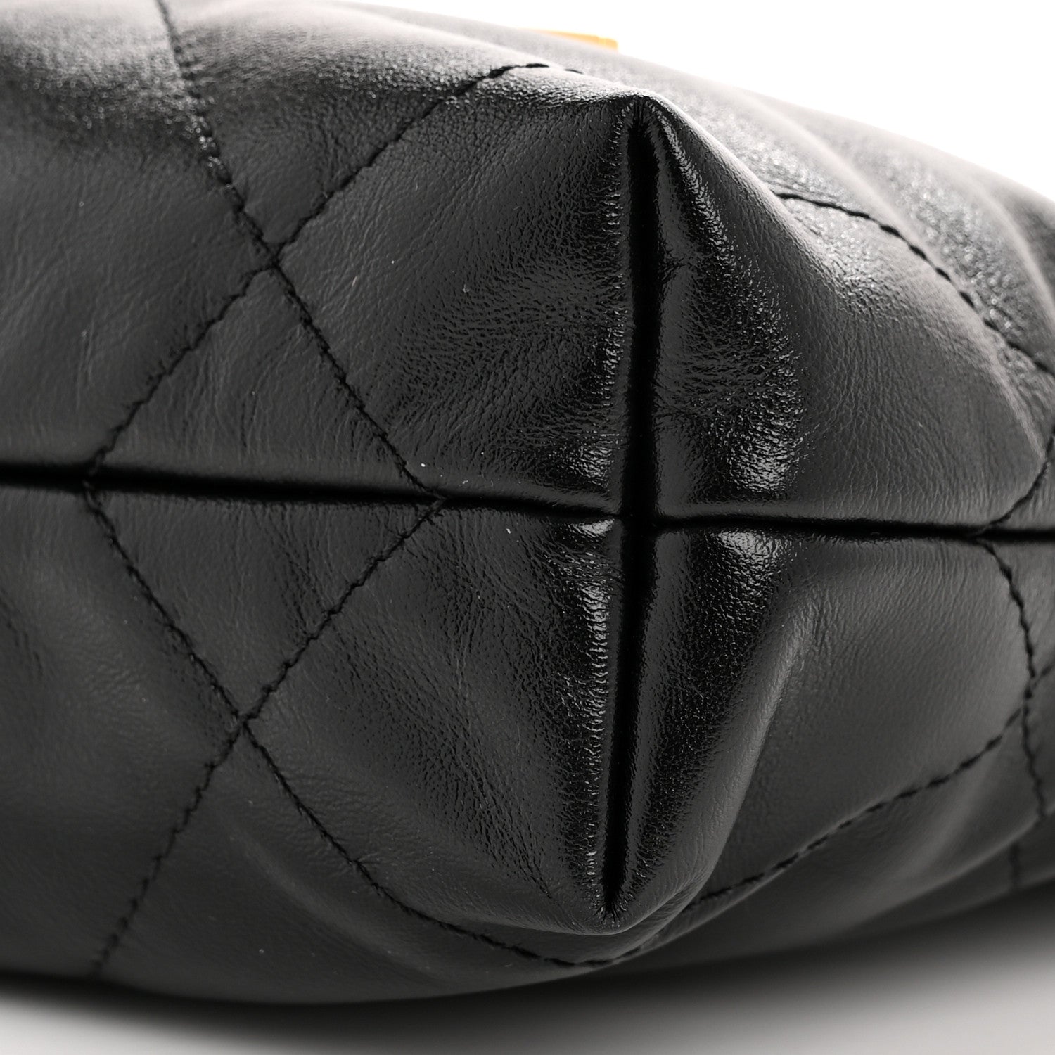 Chanel Shiny Calfskin Quilted Mini Chanel 22 Black 10 of 10