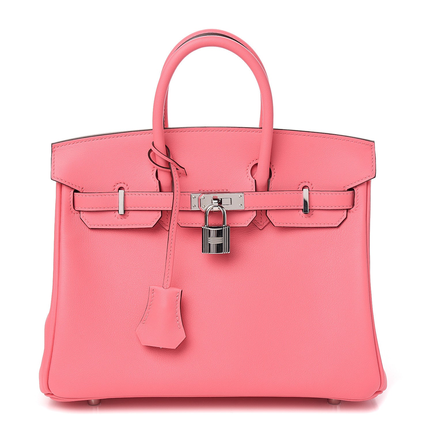 Hermes Swift Birkin 25 Rose Azalee 1 of 10