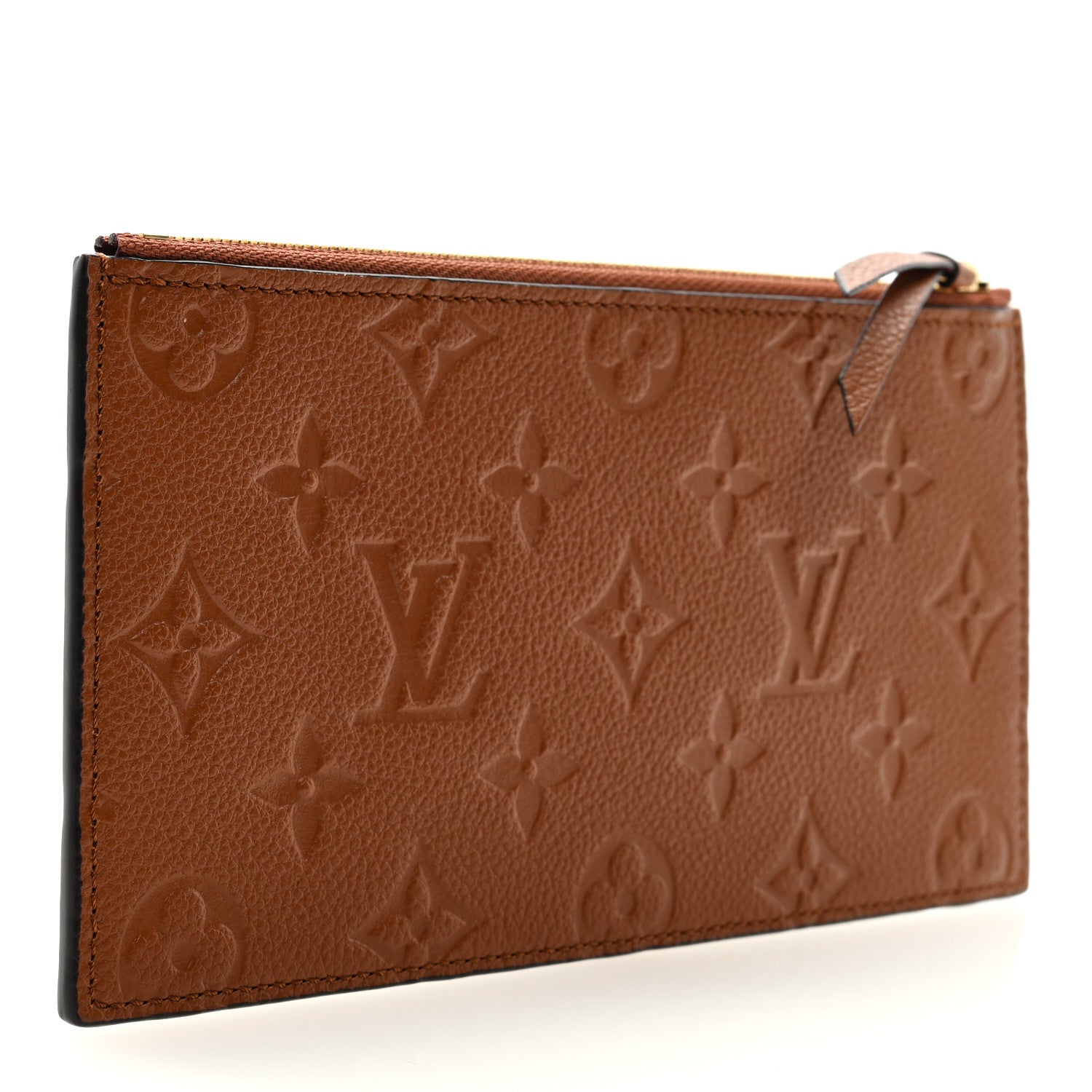Louis Vuitton Empreinte Felicie Chain Wallet Zippered Insert Cognac 3 of 6