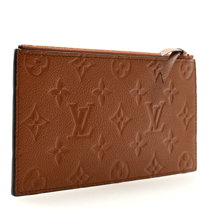 Louis Vuitton Empreinte Felicie Chain Wallet Zippered Insert Cognac 3 of 6