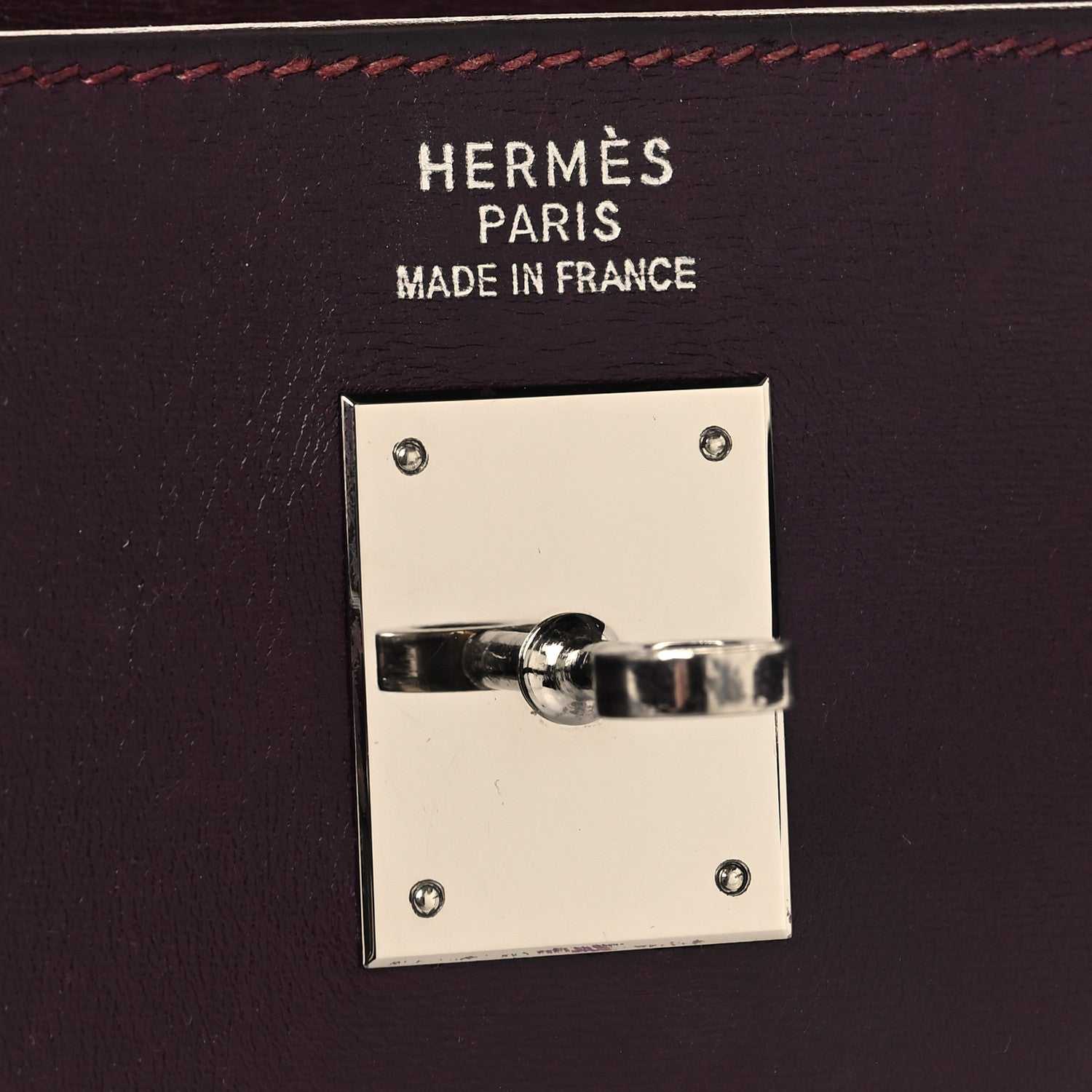 Hermes Box Kelly Sellier 35 Quetsche 6 of 12